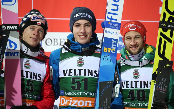 Cvetober najboljših letalcev dneva. FOTO: Karl-Josef Hildenbrand/AFP