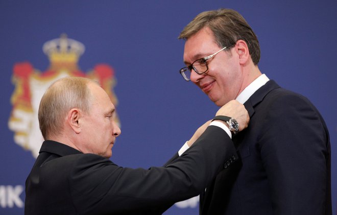 Po zaslugi Bele hiše se bodo odnosi med Beogradom in Moskvo verjetno ohladili. Foto Stojan Nenov/Reuters