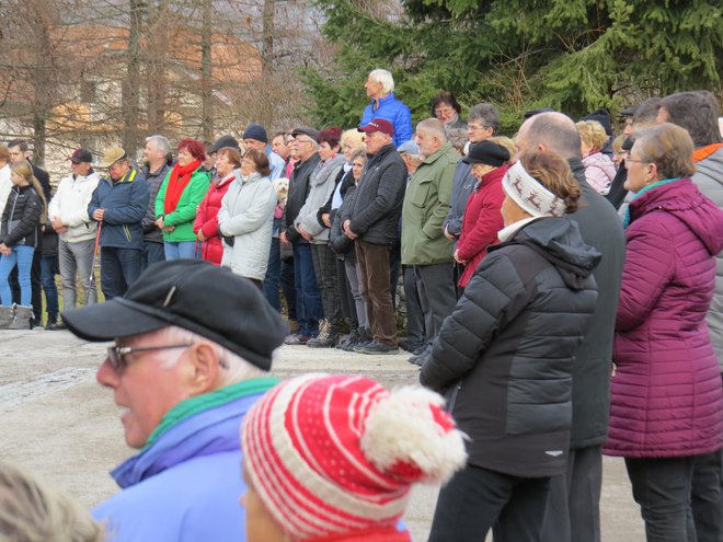 Množica ljudi se je danes udeležila kulturnega praznika v Spodnji Slivni. FOTO: Bojan Rajšek/Delo
