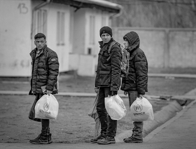 Zbirni center za begunce Krnjača. FOTO: Jože Suhadolnik