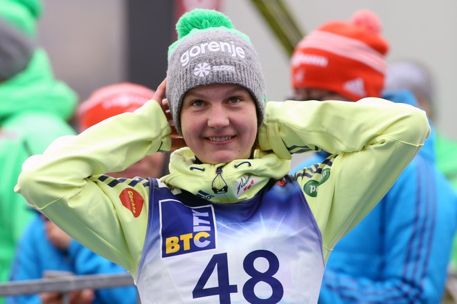 Ema Klinec je vesela, ker njeno okrevanje poteka po načrtih. FOTO: Tomi Lombar