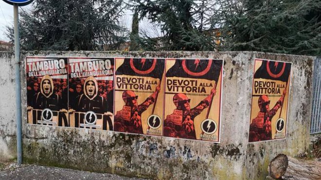 Blocco studentesco je mladinska veja italijanskega skrajno desničarskega gibanja CasaPound.&nbsp;FOTO: Primorski dnevnik