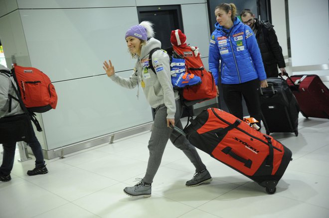 Ilka Štuhec jutri že odhaja novim izzivom naproti. FOTO: Drago Perko