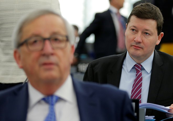 Martin Selmayr je bil pred imenovanjem na položaj generalnega sekretarja evropske komisije šef Junckerjevega kabineta. FOTO: Vincent Kessler/Reuters