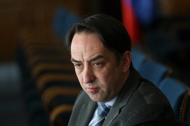 Brane Golubović, vodja poslancev LMŠ. FOTO: Roman Šipić/Delo