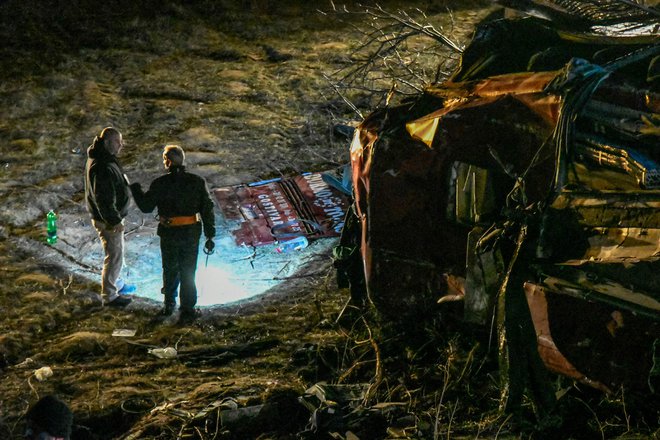 Nesreča se je zgodila včeraj okrog 17. ure. FOTO: AFP