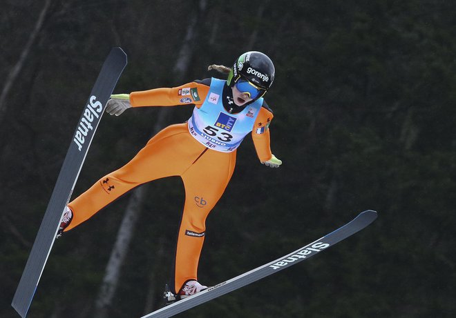 To pot je bila najboljša Slovenka Nika Križnar. FOTO: Jože Suhadolnik/Delo