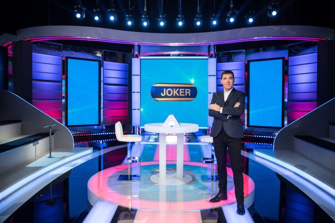 Kviz Joker, ki bo od 23. februarja na sporedu nacionalne televizije, bo vodil Mario Galunič. FOTO: RTV Slovenija