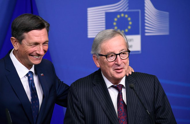 Juncker je prepričan, da je bilo Tajanijevo opravičilo za izjave v Bazovici pravilno. FOTO: John Thys/AFP