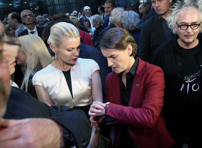 Milica Đurđić in premierka Ana Brnabić razbijata tabuje glede istospolne usmejenosti. FOTO: Dejan Briza/Alo