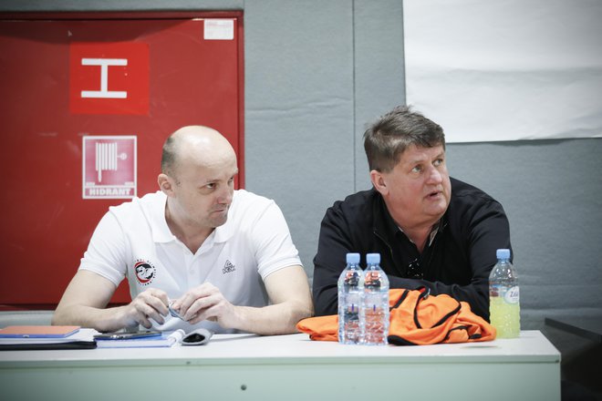 Jure Zdovc se bo moral tesno povezati z Olimpijinim direktorjem Romanom Liscem. FOTO: Uroš Hočevar