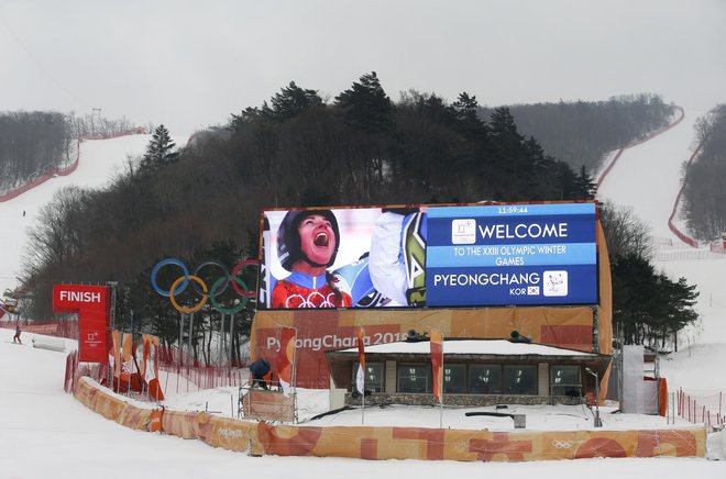 Na olimpijski progi smuka ne bo. FOTO: Matej Družnik/Delo