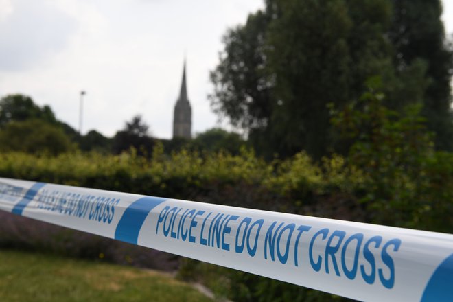 Salisbury je bil 4. marca lani tarča napada s kemičnim orožjem. FOTO: Chris J Ratcliffe / AFP