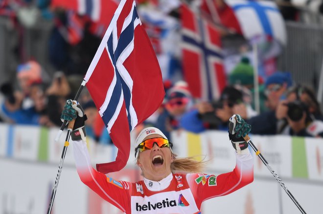 Therese Johaug je tekaška kraljica Seefelda. FOTO: AFP