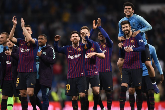 Barcelona beži Realu že za 12 točk. FOTO: Oscar del Pozo/AFP