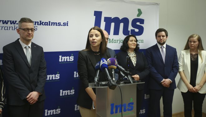 Predsednik stranke LMP Marjan Šarec je pojasnil, da volilno tekmo jemljejo resno in da bodo prihajajoče volitve izjemnega pomena. FOTO: Jože Suhadolnik