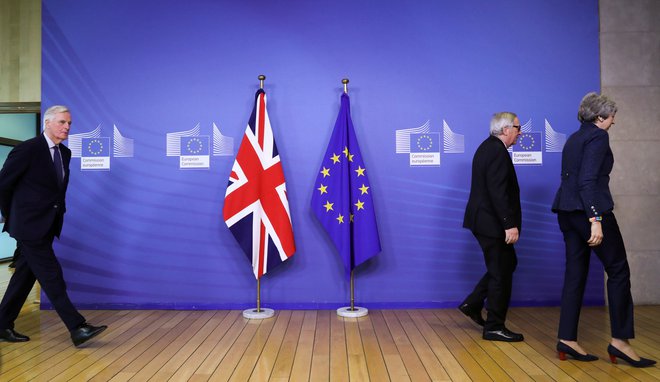 Pogajanja med evropsko in britansko stranjo v zadnjih tednih niso prinesla tako rekoč nikakršnega napredka. FOTO: REUTERS/Yves Herman