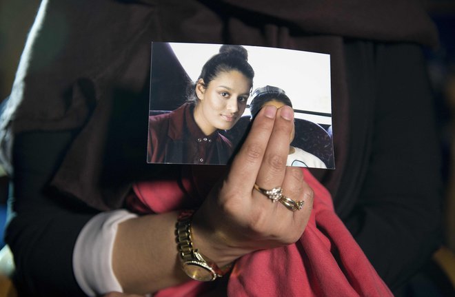 Shamima Begum je leta 2015 zbežala v Sirijo. FOTO: Laura Lean/Afp