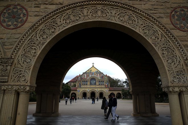 V škandal so vpletene univerze Yale, Georgetown, Ucla, Južna Kalifornija, Teksas, Wake Forest, San Diego in Stanford (na fotografiji). FOTO: AFP