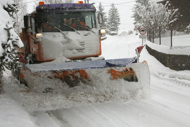 Največ snega bo na Gorenjskem in Notranjskem. FOTO: Mavric Pivk