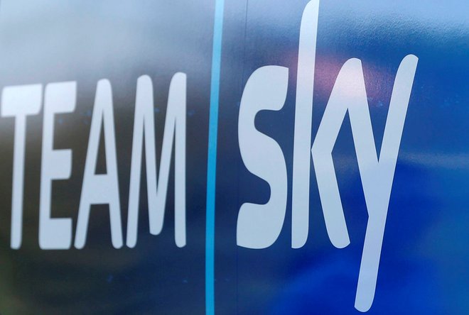 Zmaga na zadnji francoski pentlji bo za Sky ostala zadnja od velikih kolesarskih dirk. FOTO: Reuters