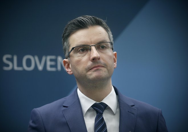 Marjan arec na novinarski konferenci 27.februarja 2019 [Marjan arec,vlada,politika,LM,predsednik vlade] Foto Bla Samec/delo