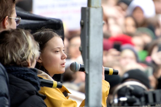 Se bodo podnebni protesti odrazili tudi na vzponu Zelenih? FOTO: Reuters