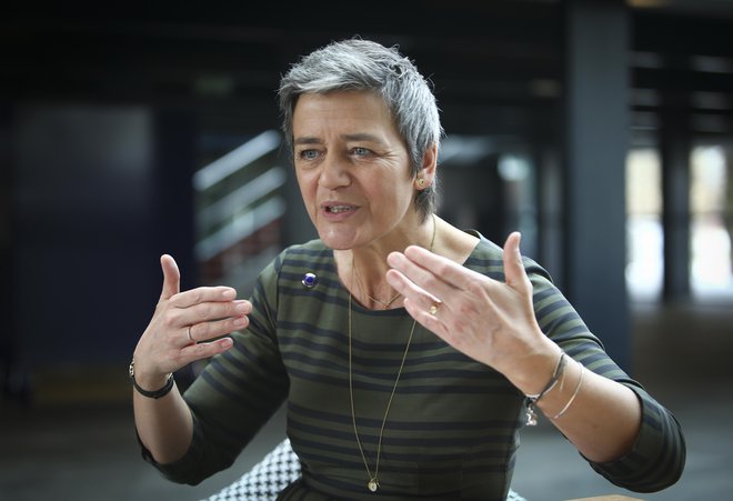 Evropska komisarka za konkurenco Margrethe Vestager ne popušča vplivnim multinacionalkam. FOTO: Jože Suhadolnik/Delo