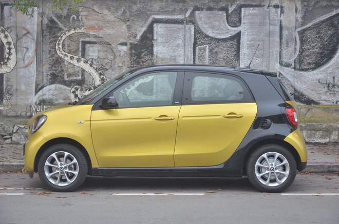 Smart forfour. FOTO: Gašper Boncelj