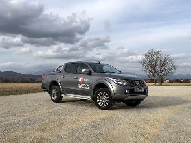 Mitsubishi L200. FOTO: Aljaž Vrabec