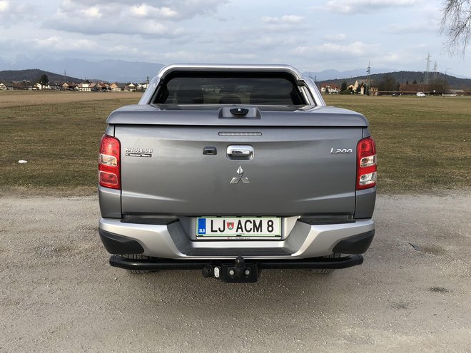 Mitsubishi L200. FOTO: Aljaž Vrabec