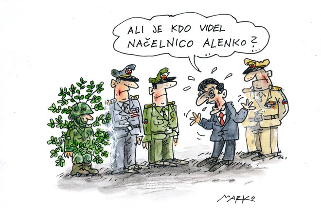 Karikatura: Marko Kočevar