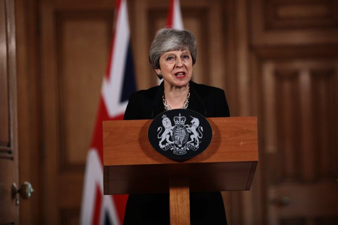 Britanska premierka Theresa May FOTO: AFP