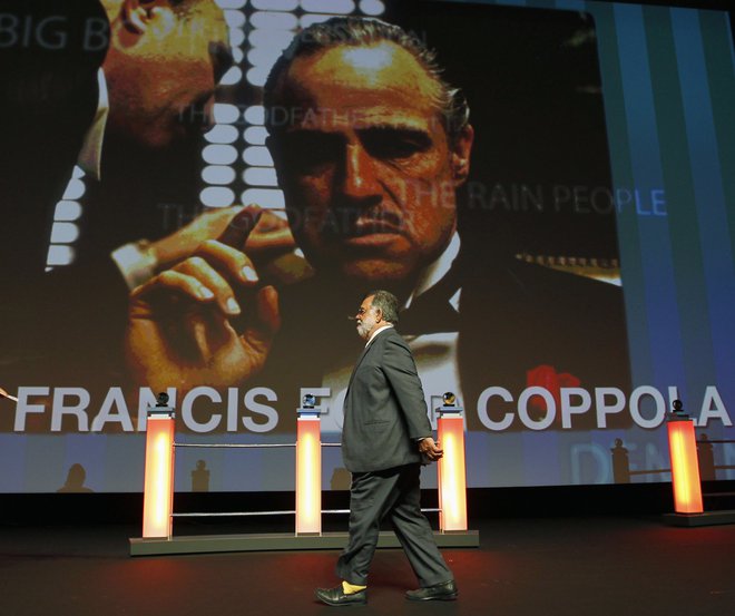 Francis Ford Coppola leta 2011, ko so se na festivalu poklonili njegovi karieri. FOTO: Regis Duvignau/Reuters