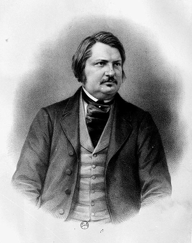 Honoré de Balzac FOTO: Wikipedija