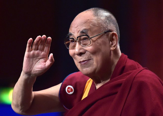 Dalajlama je tibetanski duhovni voditelj. FOTO: AFP