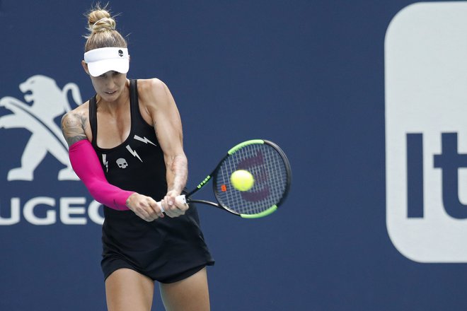 Polona Hercog je odigrala svoj prvi finale po letu dni in bila uspešna. FOTO: Usa Today Sports