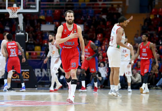 Sergio Rodriguez je bil prvi strelec CSKA ob zmagi nad španskim podprvakom. FOTO: Euroleague