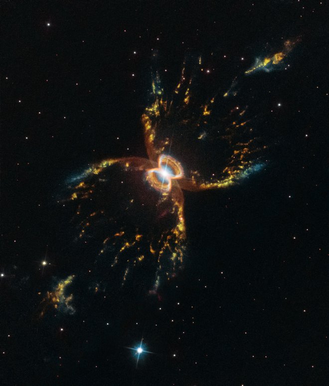 Meglica Južna rakovica. FOTO: NASA, ESA, and STScI