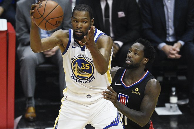 Kevin Durant je za zmago Bojevnikov dosegel 38 točk. FOTO: Usa Today Sports