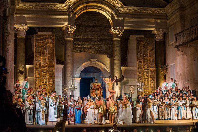 Opera Aida bo na Kongresnem trgu izvedena v koprodukciji Festivala Ljubljana s HNK Split, Slovensko filharmonijo ter SNG Maribor.