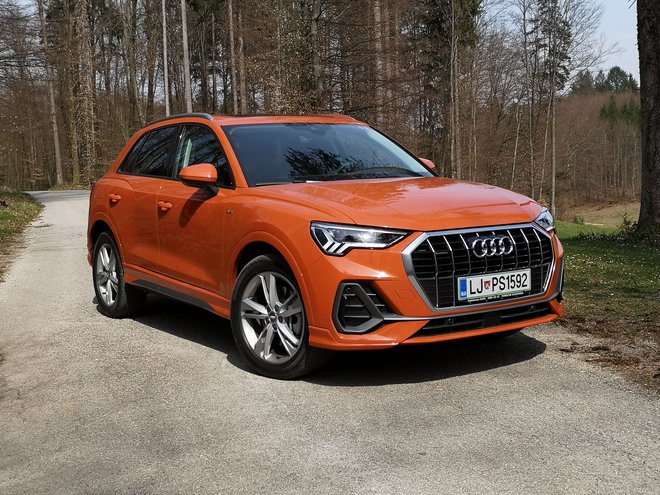 Novi Q3 je umeščen na sredino med najmanjšim Audijevim SUV-om Q2 in večjim Q5. FOTO: Gregor Pucelj