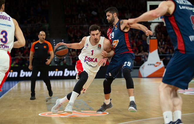 Nando de Colo je dosegel 27 točk ob zmagi CSKA. FOTO: Euroleague