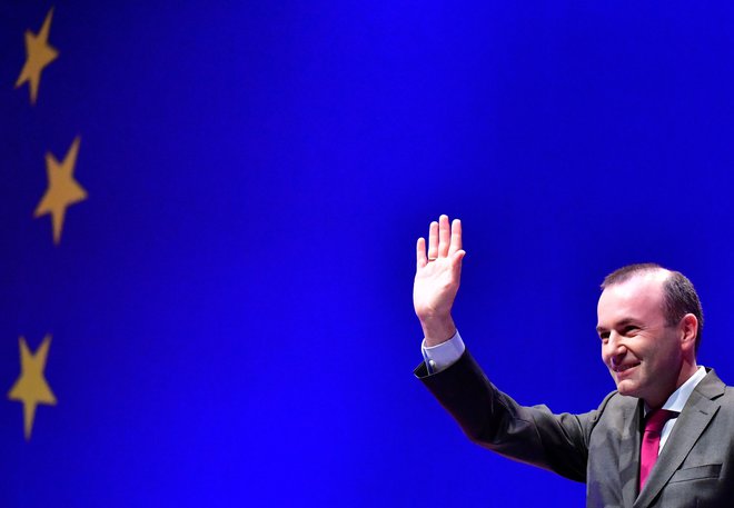 Kandidat Evropske ljudske stranke za predsednika evropske komisije Manfred Weber FOTO: AFP