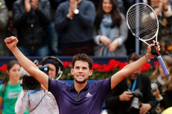 Dominic Thiem je dosegel svojo trinajsto turnirsko zmago. FOTO: AFP