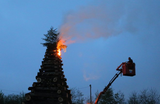 Kres na Kipah nad Trbovljami. FOTO: Jože Suhadolnik