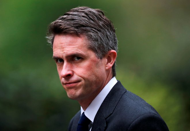 Gavin Williamson je bil na položaju obrambnega ministra od leta 2017. FOTO: Alkis Konstantinidis/Reuters