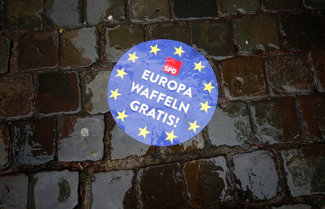 Osmerico evropskih poslancev bomo volili 26. maja.&nbsp;FOTO: Wolfgang Rattay/Reuters