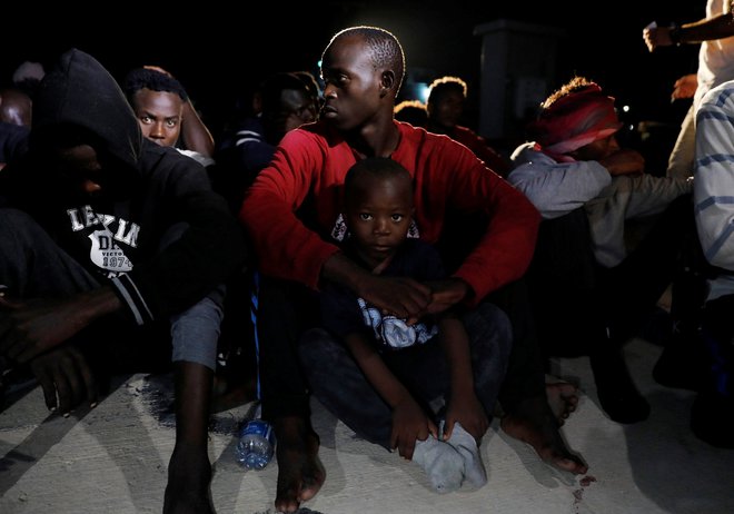 600 tisoč beguncev in migrantov je trenutno v Libiji. FOTO: Reuters