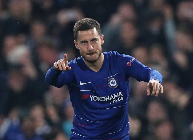 Eden Hazard ni imel najboljše tekme, odločilno enajstmetrovko pa je spravil v mrežo. FOTO: Reuters